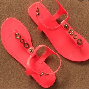 COACH Authentic Phila Jelly Sandal